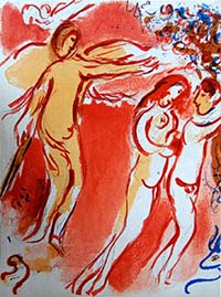 Adam Eva Chagall